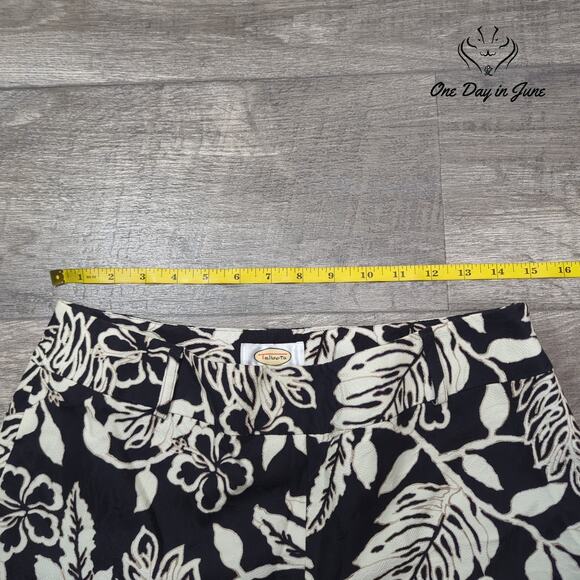 Talbots Floral Dress Pants Size 10 - Picture 3 of 6